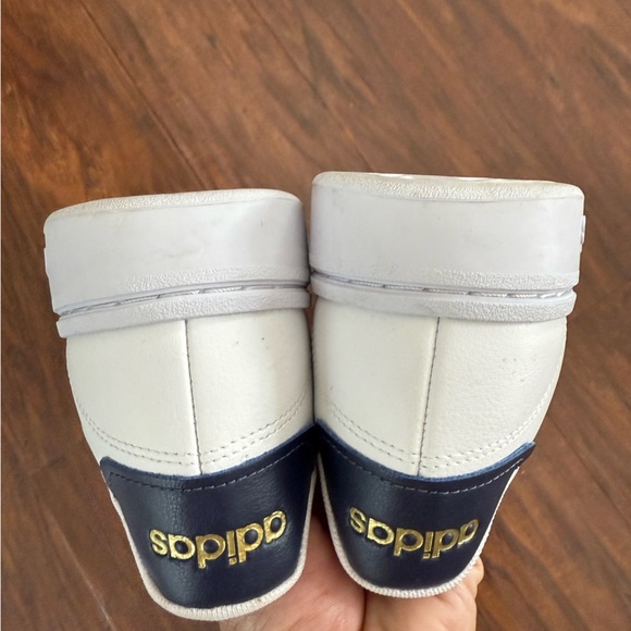 Adidas Men's Grand Court Alpha Trainers White and Navy Sneakers-Size 13 - Picture 14 of 16